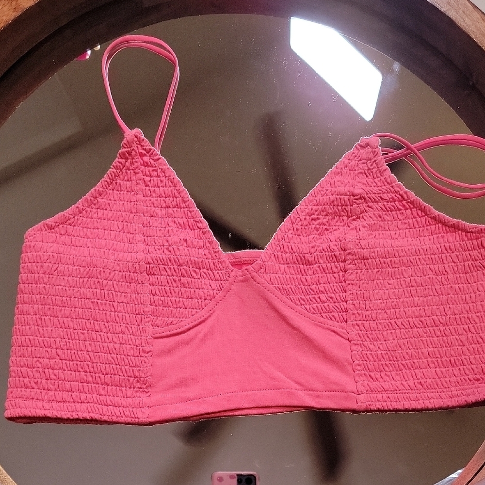 1x-3x Women's Pink Bralette